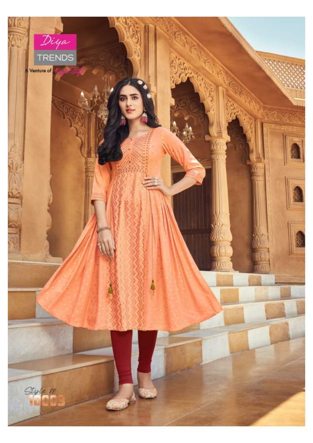 Ethnicity 10 New Latest Ethnic Wear Rayon Embroidery Kurti Collection